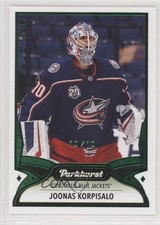 2021-22 Upper Deck Parkhurst Emerald Ice 10/10 Joonas Korpisalo #201 0b6z