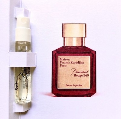 Maison Francis Kurkdjian Baccarat Rouge 540 Extrait de Parfum 2ml vial spray