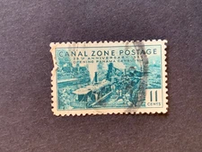 Canal Zone # 128 Used