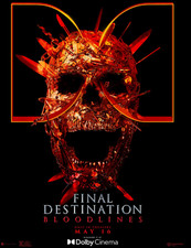 BLU-RAY DVD Movie 1 DISC Final Destination: Bloodlines 2025 No Case All Region