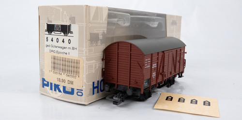 Piko 54040 ged. Güterwagen der DRG Ep II, Sehr guter Zustand | Condition: Gebraucht