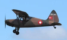 SAI KZ-VII Denmark Air Force Desktop Wood Airplane New Model Large Scale 1/24