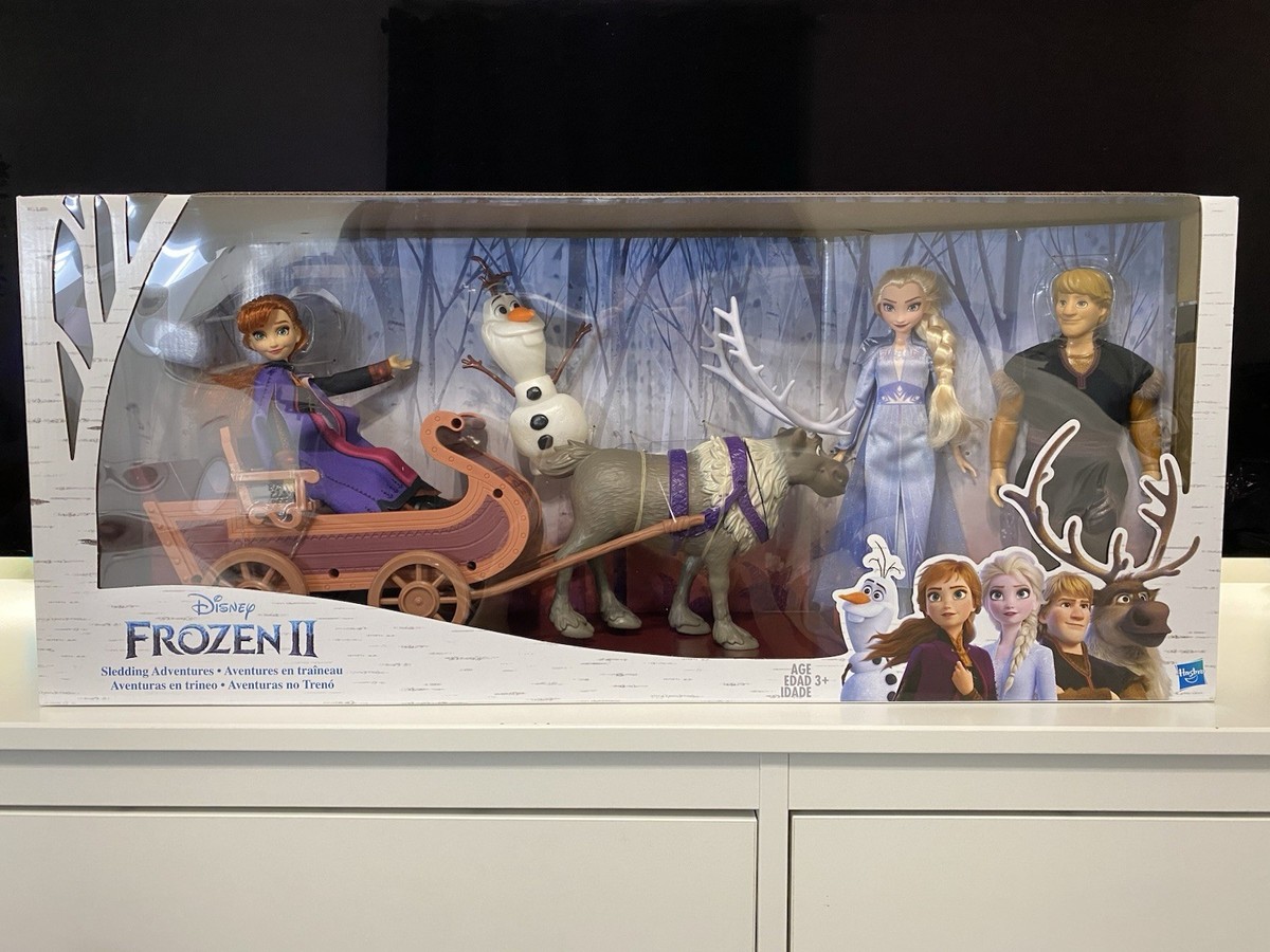 Disney E5517 Frozen 2 Sledding Adventures Dolls for sale online | eBay