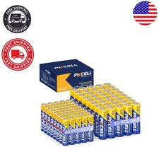 80 Count AA & AAA Batteries Combo Pack - Reliable 1.5V Zinc Power Essentials 0.40 per gallon