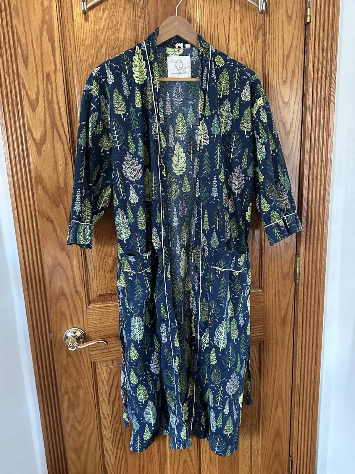 Printfresh Twinkling Trees - Flannel All Gender R… - image 2