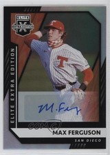 2021 Panini Elite Extra Edition Signatures Max Ferguson #160 Auto 11nq