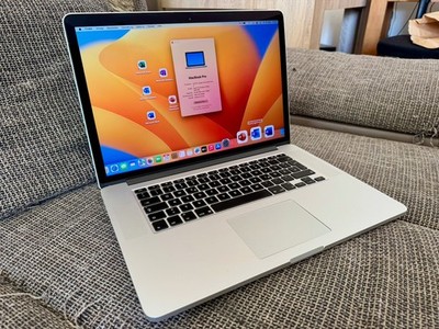 MacBook Pro 15 Retina | 16GB RAM | i7 Quadcore | 256GB SSD | MS Office 2024