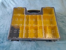 Stanley  Waterproof Deep Organiser Tool Screw Storage Case Box 16" X 12" X 4"