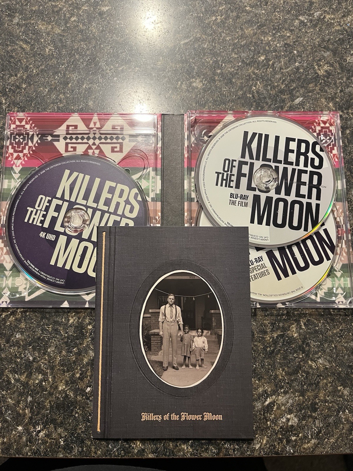 Killers Of The Flower Moon Criterion Collection 4K Ultra HD + Blu-ray w ...