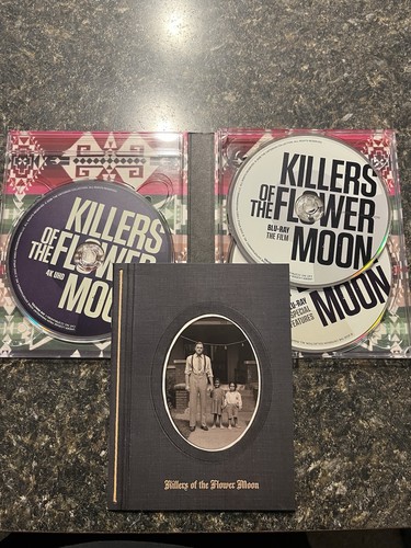 Killers Of The Flower Moon Criterion Collection 4K Ultra HD + Blu-ray w ...