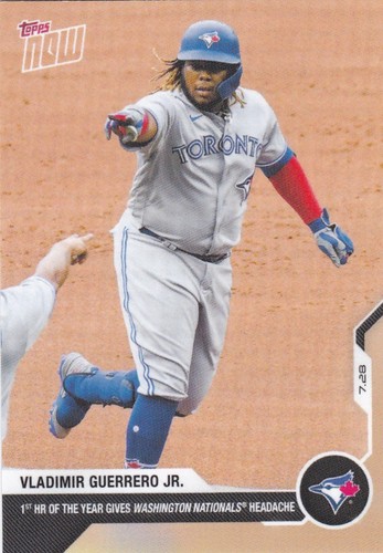 2020 Topps Now 25 Vladimir Guerrero Jr.