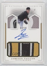 2016 Panini National Treasures Prime 7/10 Jameson Taillon #PCS-JT Auto 1p5