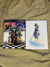 Kingdom Hearts HD 1.5 ReMIX Limited Edition PS3 Artwork Book And Slip Cover MINT