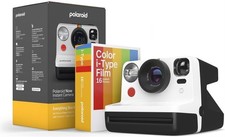 Polaroid Now Gen 2 Sofortbildkamera – Autofokus, i-Type/600 Schwarz & Weiß