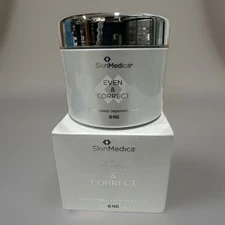 Skin Medica Even & Correct Brightening Treatment  60 Pads -New In Box