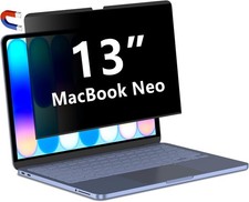 Anti-Spy Magnetic Privacy Screen Protector for 2026 MacBook Neo 13-inch A18 Pro