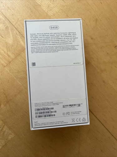 iPhone 8 Silver 64GB Box - EMPTY BOX ONLY - Photo 16 sur 16
