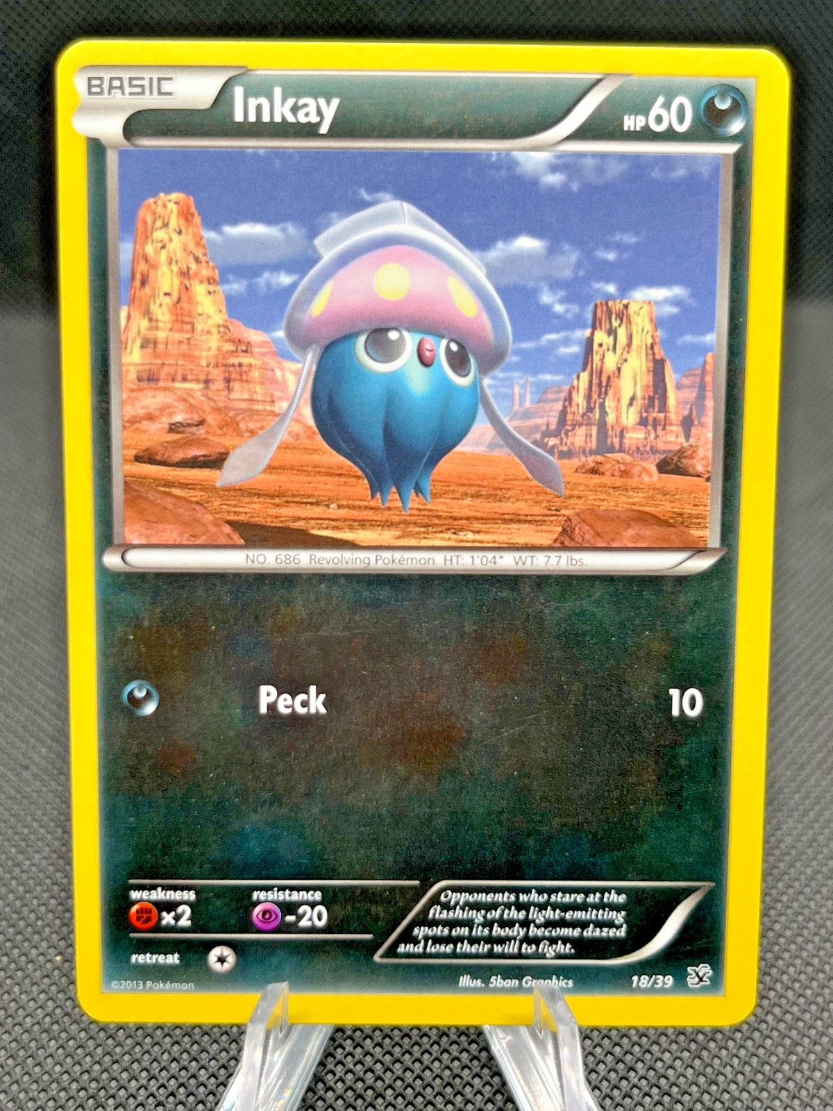 Pokemon TCG - Inkay 18/39 | XY Kalos Starter Set Regular - LP