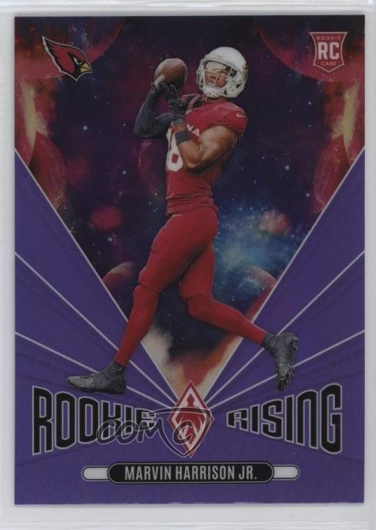 2024 Panini Phoenix Rookie Rising Purple Marvin Harrison Jr #RR-MHJ RC