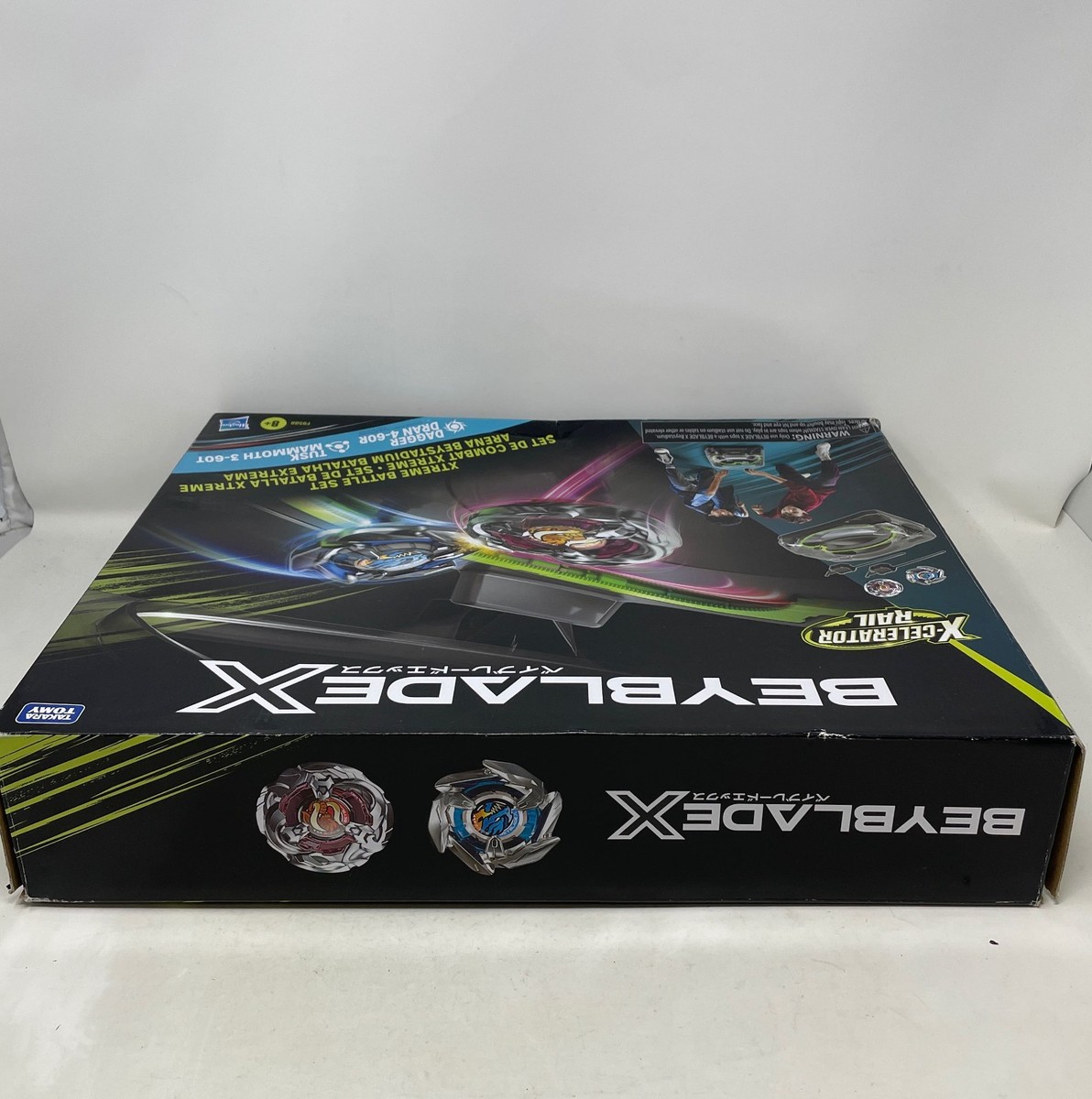 Beyblade X Xtreme Battle Set by Hasbro - Black/Green 17.2x14in