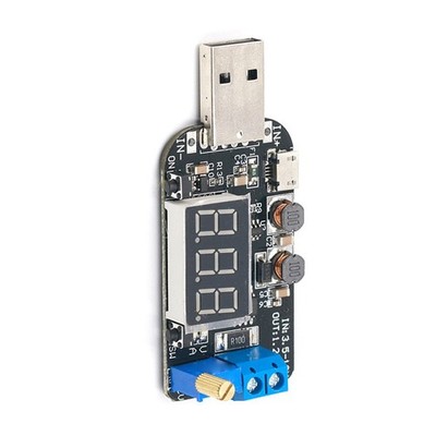 Einstellbarer Ausgang Netzteil USB 5V Eingang 0,5V-30V 2A für Technik