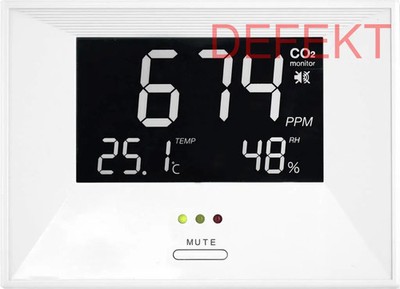 TFA CO2-Messgerät Thermometer Hygrometer Barometer Wettermessgerät DEFEKTWARE
