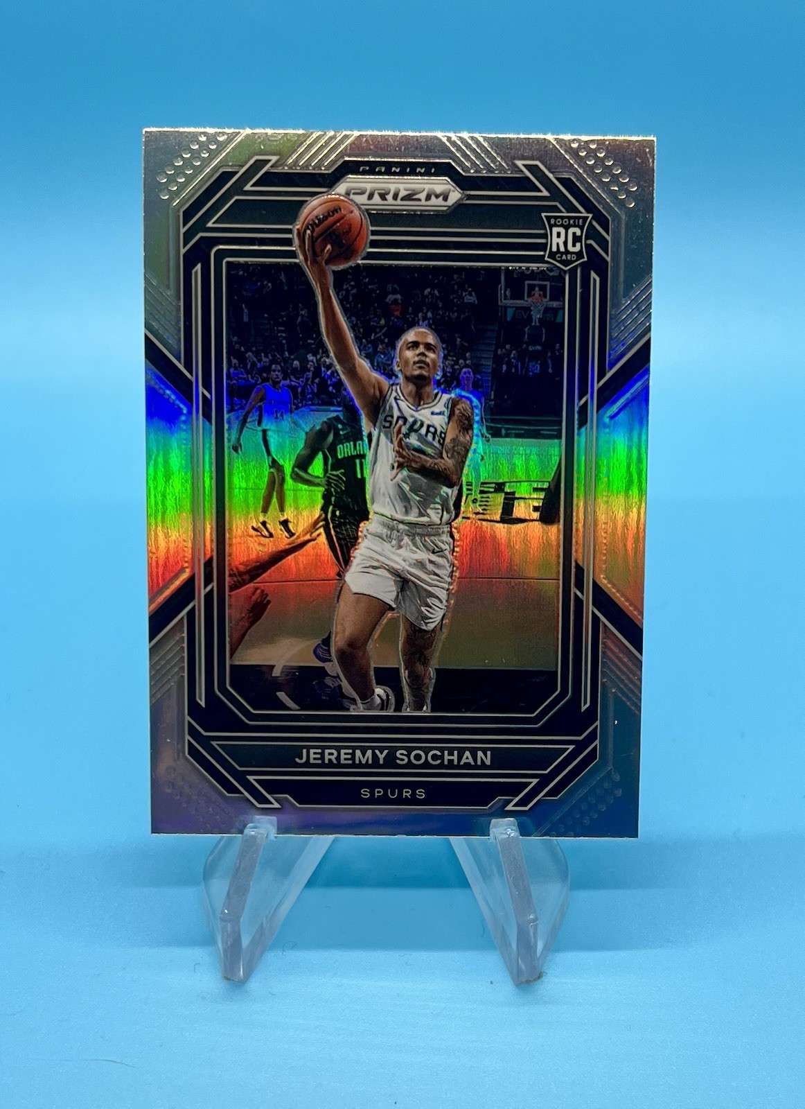 2022-23 Panini Prizm - Jeremy Sochan #263 Silver Prizm (RC)