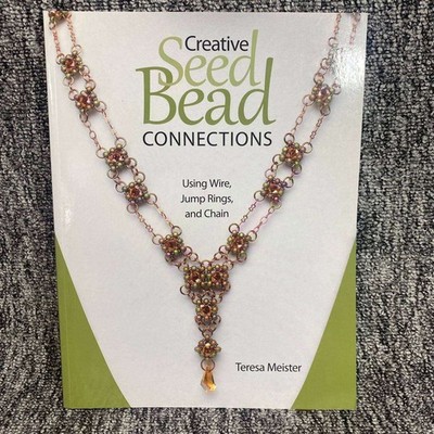 Kalmbach Books Creative Seed Bead Connections OS Green Jewelry Making Guide