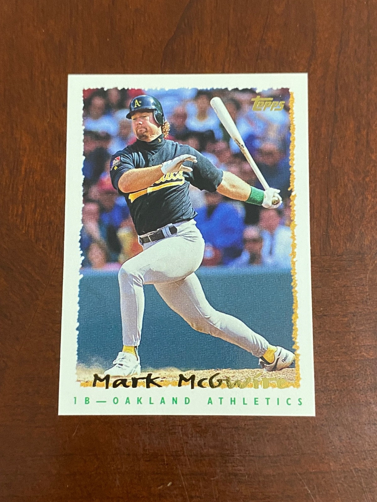 1995 Topps - Mark McGwire #472 Oakland A’s