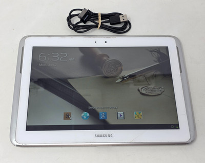 Samsung Galaxy Note 10.1'' GT-N8013ZW 32GB Tablet  READ