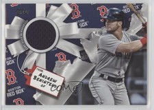 2019 Topps Holiday WalMart Mega Box Relics Andrew Benintendi #WHR-AB 0fv0