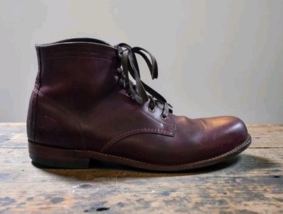 Wolverine 1000 Mile Boots Men's 13 D Cordovan W00137 Horween Leather USA
