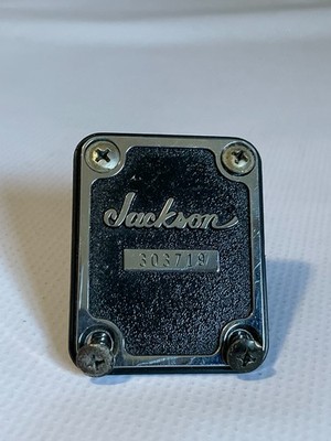 1990's Jackson Professional Series Dinky Guitar No Address Cast Neckplate