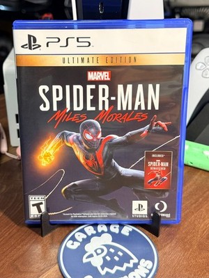 Spider-Man: Miles Morales Ultimate Edition - Sony PS5 - CIB - Cleaned & Tested!