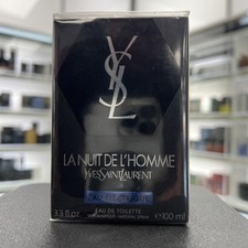 La Nuit De L'Homme Eau Electrique by Yves Saint Laurent 3.3oz EDT SEALED
