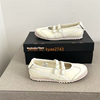 Vintage ONITSUKA TIGER MEXICO 66 TGRS BALLERINA Ivory/Cream 1182A660-752