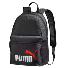 PUMA Phase Unisex Rucksack Backpack Schule Freizeit Arbeit Sport 22L - Schwarz