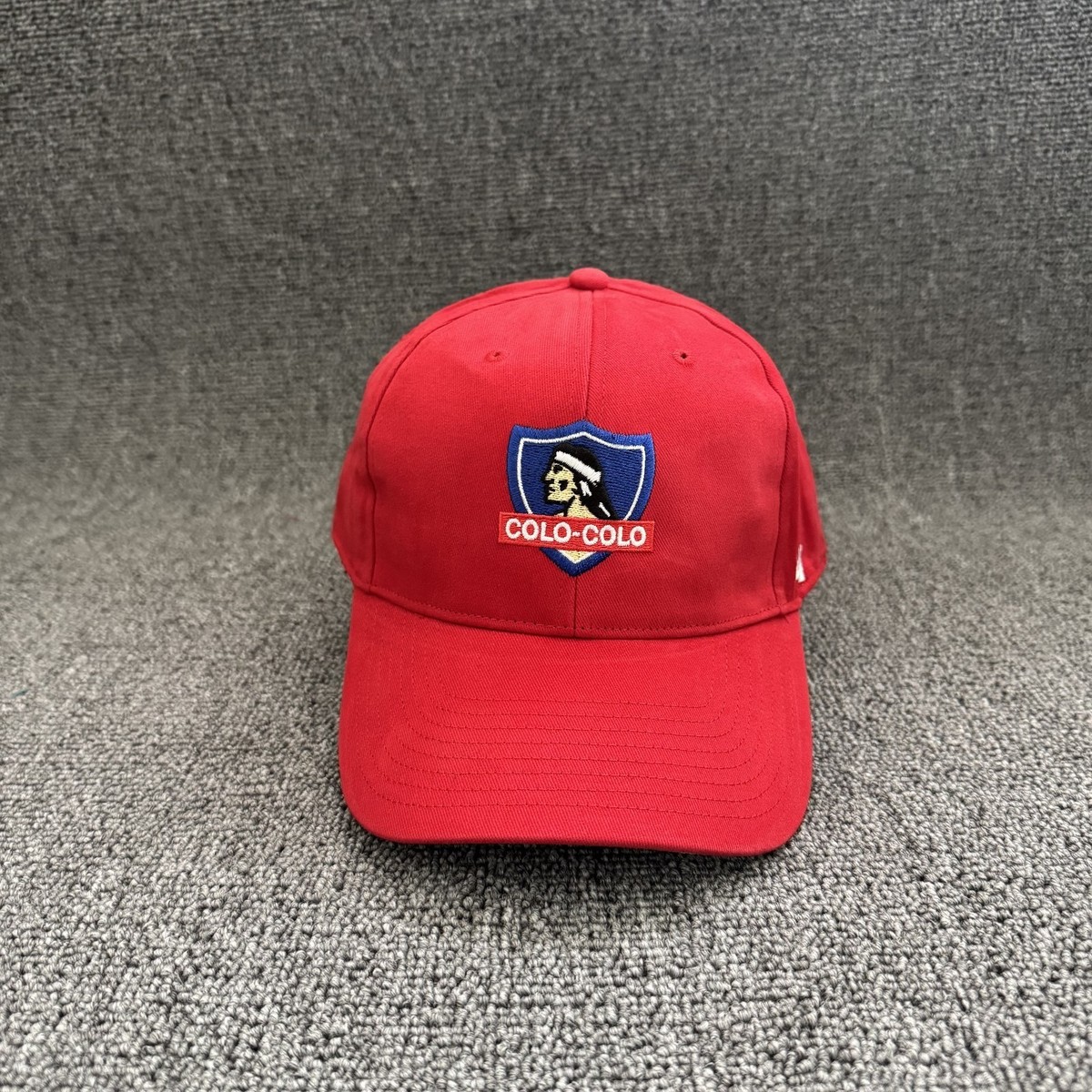 '47 Brand Colo-Colo Soccer Dad Hat Strapback Red OSFA Retro Cap