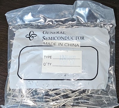 150 Pcs 1N5407 IN5407 | 3A 800V Fast Efficient Rectifier Diode US Seller