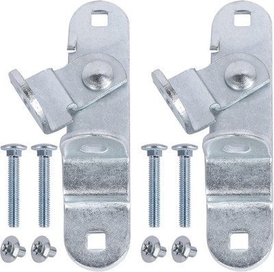 Cargo Trailer Door Latch Hasp Keeper for Ramp Padlock Race Bar Lock Handle Enclo