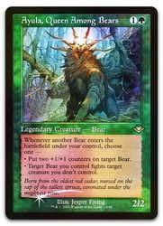 Ayula, Queen Among Bears (Retro Frame) (Foil Etched) #19 Modern Horizons 2