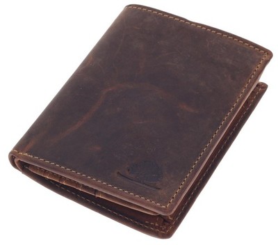 Greenburry wallet brown wallet purse leather purse RFID gift decoration