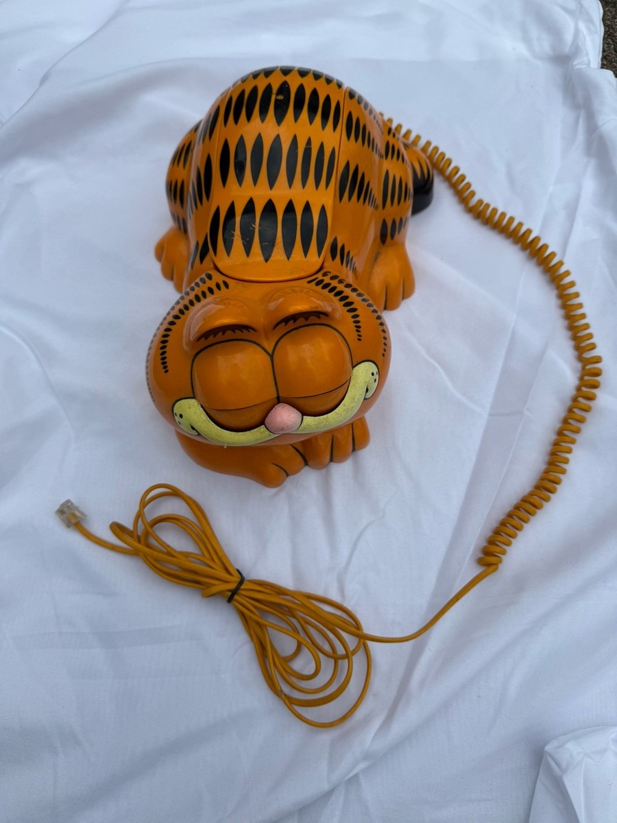 Vintage 1980s Tyco Garfield Landline Phone | eBay