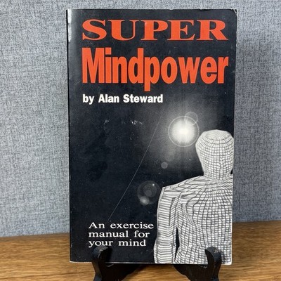 Rare OOP Super Mindpower Alan Steward Exercise Manual For The Mind Book 1995