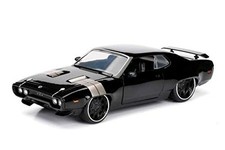 Fast and Furious 1972 Plymouth GTX Diecast Model Car escala 124 licencia oficial...