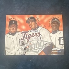 Fleer 1999 Sports Illustrated #68 Detroit Tigers Kapler Fick Santana