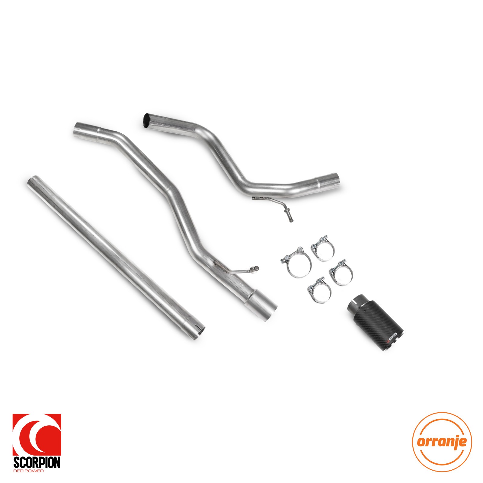 Scorpion Exhausts Volkswagen UP! GTI / UP! TSI Non-resonated Cat-back System 201