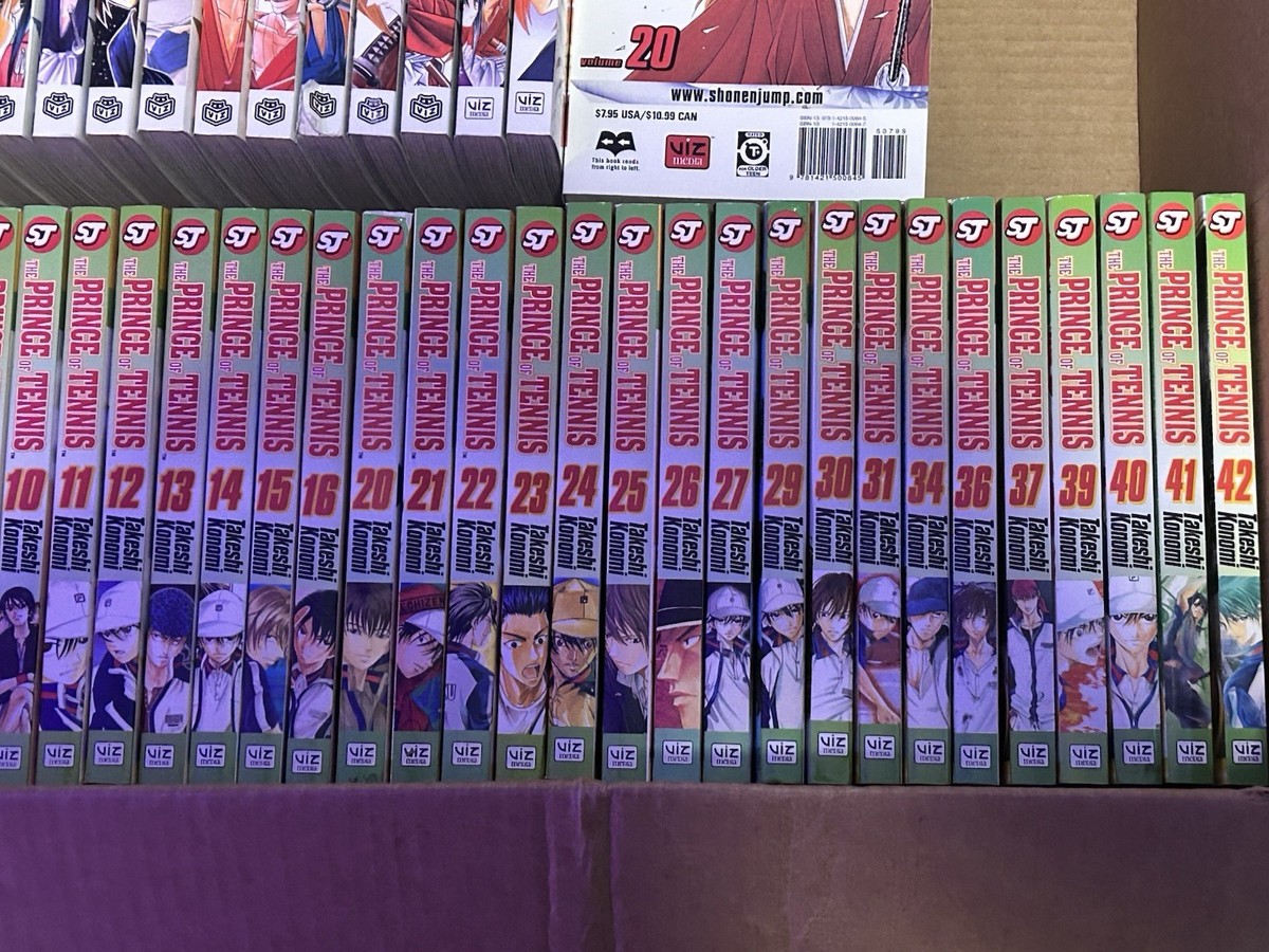 The Prince of Tennis Manga Vol. 1-42 (17-19, 28, 32, 33, 35, 38