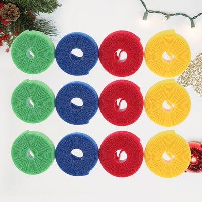  36 stücke Bunte Back-to-Back-Aufkleber Kabelköpfe Drähte Beam Line Nylon