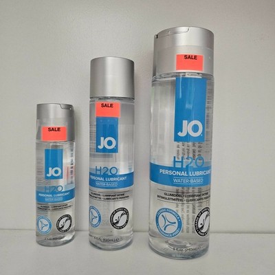 System JO H2O Original Water Based Lubricant